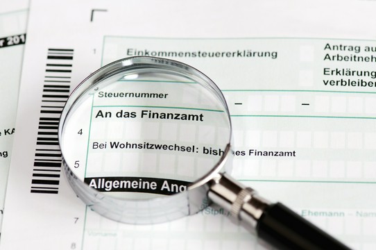 formularz podatkowy po niemiecku